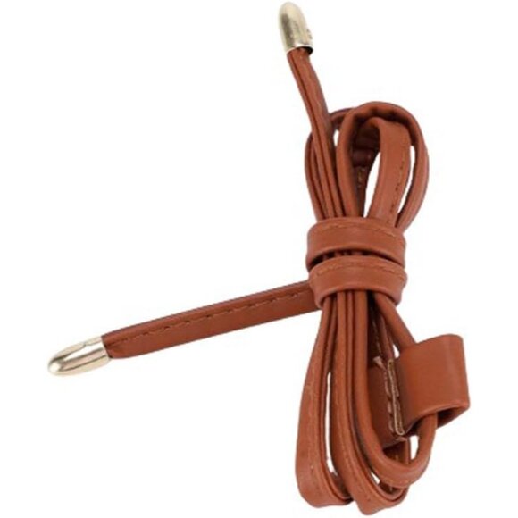 Durable PU Leather 2 Pack Bucket Bag Straps - 104cm Length for Crafting Elegance - Picture 4 of 7